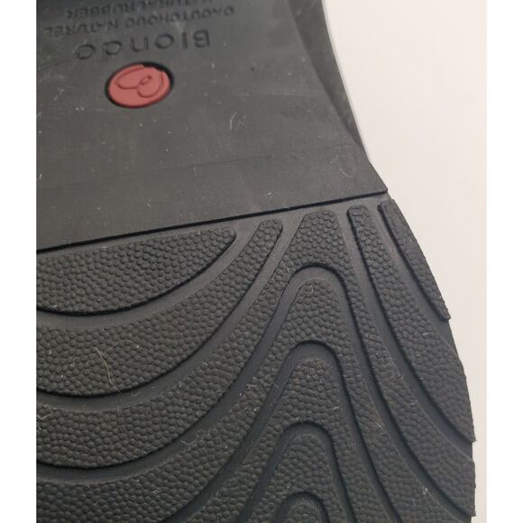 Blondo Victory Black Suede Ankle Boots Waterproof Side Zip Women's Size 8 - Picture 9 of 12